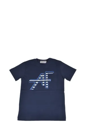 Alberta Ferretti Kids Logo Print Crewneck T-Shirt