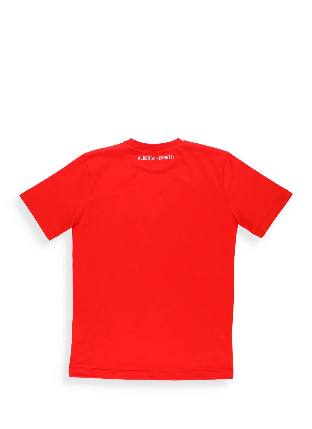 Alberta Ferretti Kids Slogan Print Crewneck T-Shirt