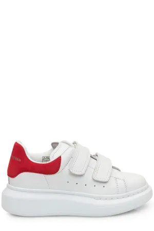 Alexander McQueen Kids Logo Detailed Round Toe Sneakers