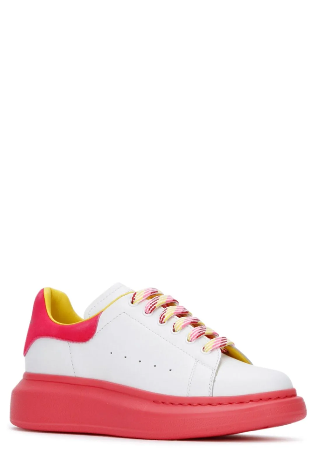 Alexander McQueen Kids Oversized Lace-Up Sneakers