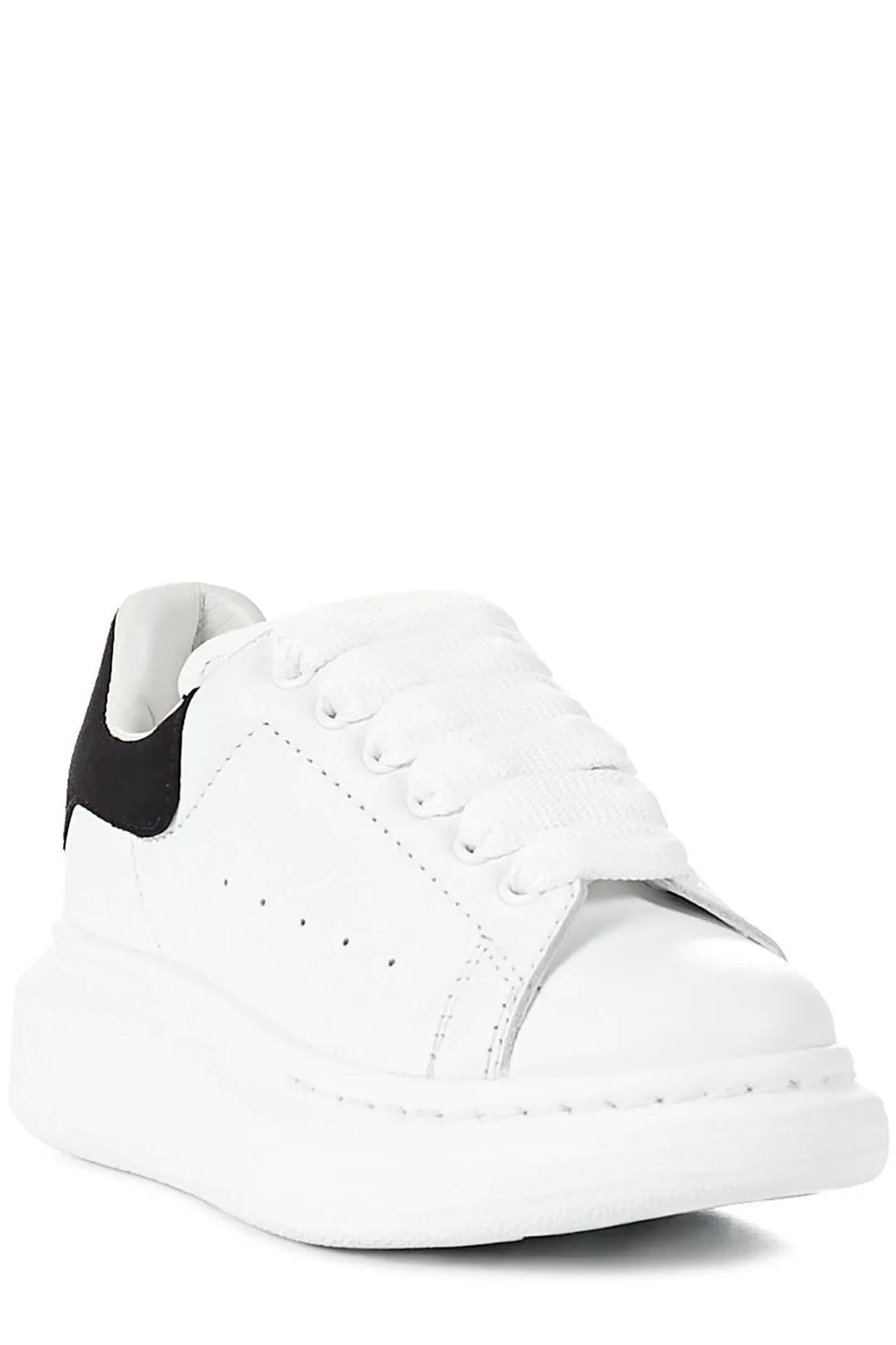 Alexander McQueen Kids Oversized Lace-Up Sneakers