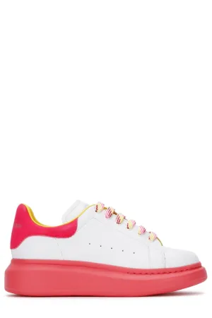 Alexander McQueen Kids Oversized Lace-Up Sneakers