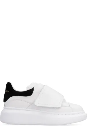 Alexander McQueen Kids Oversized Velcro Strap Sneakers