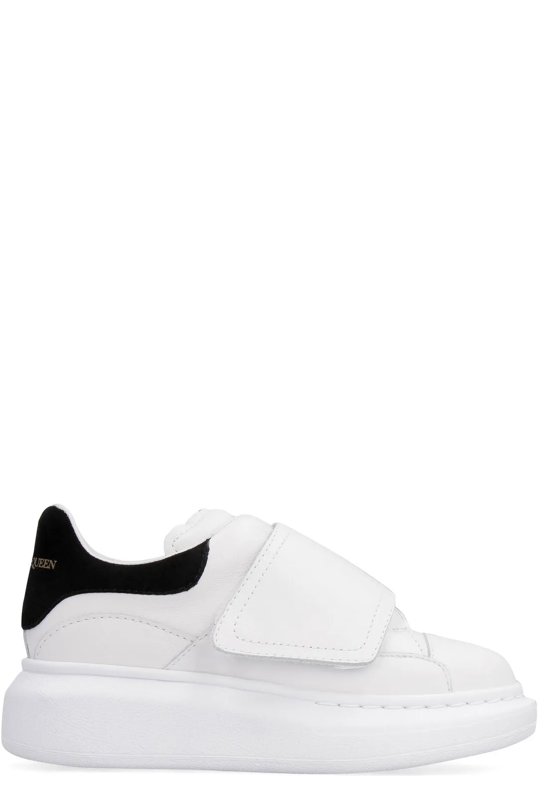 Alexander McQueen Kids Oversized Velcro Strap Sneakers
