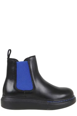 Alexander McQueen Kids Two-Toned Ankle Boots