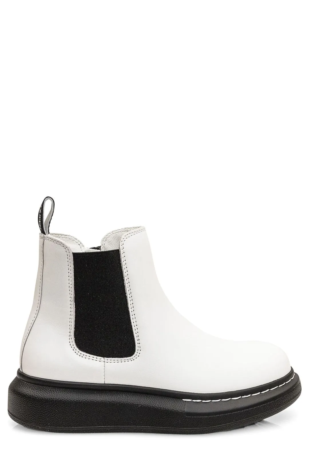 Alexander McQueen Kids Two-Toned Ankle Boots