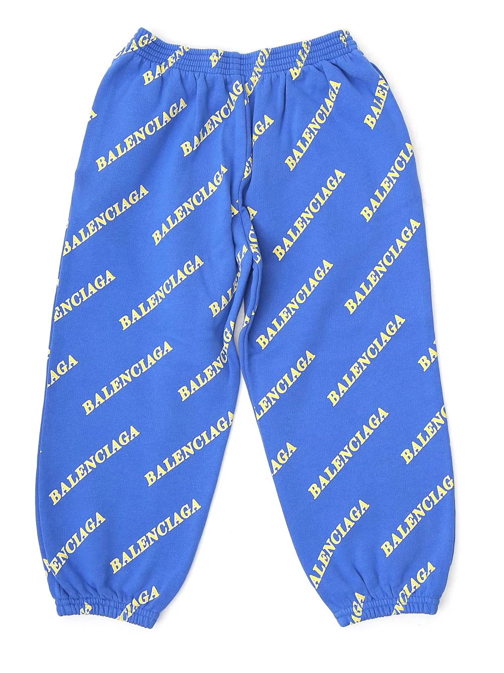 Balenciaga Kids Allover Logo Print Sweatpants