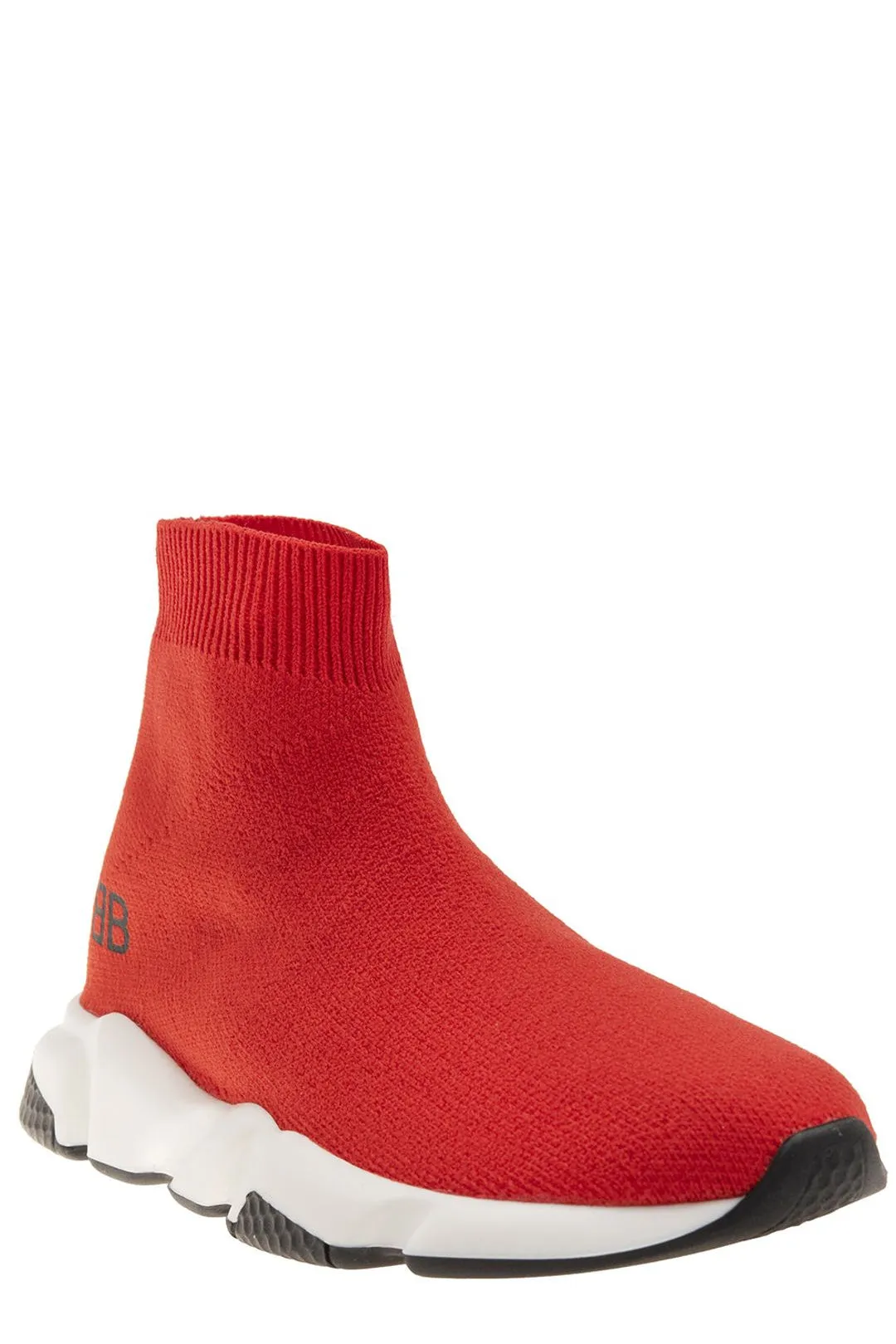 Balenciaga Kids Logo Detailed Sock Sneakers