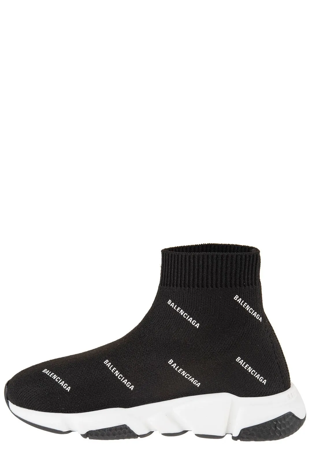Balenciaga Kids Logo Jacquard Sock Sneakers