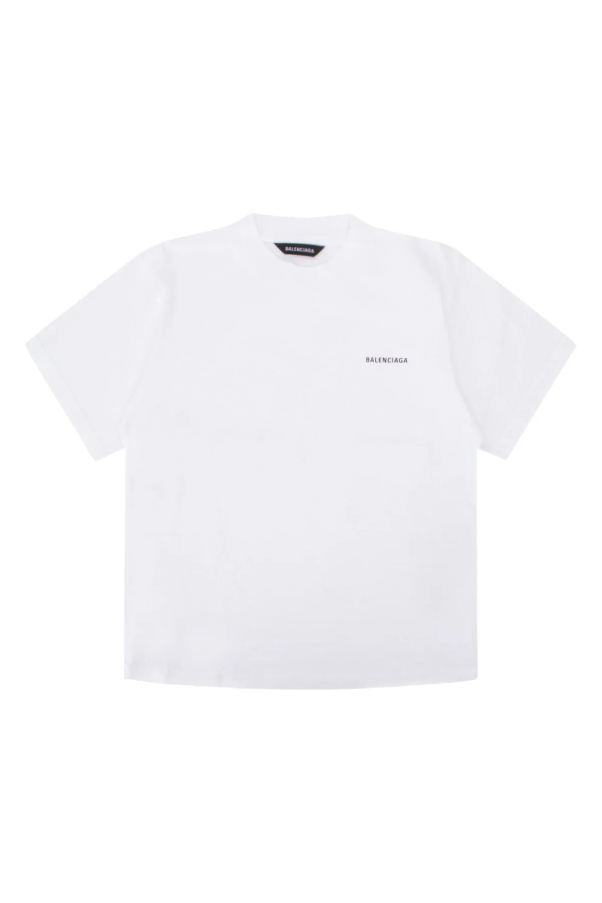 Balenciaga Kids Logo Print Crewneck T-Shirt
