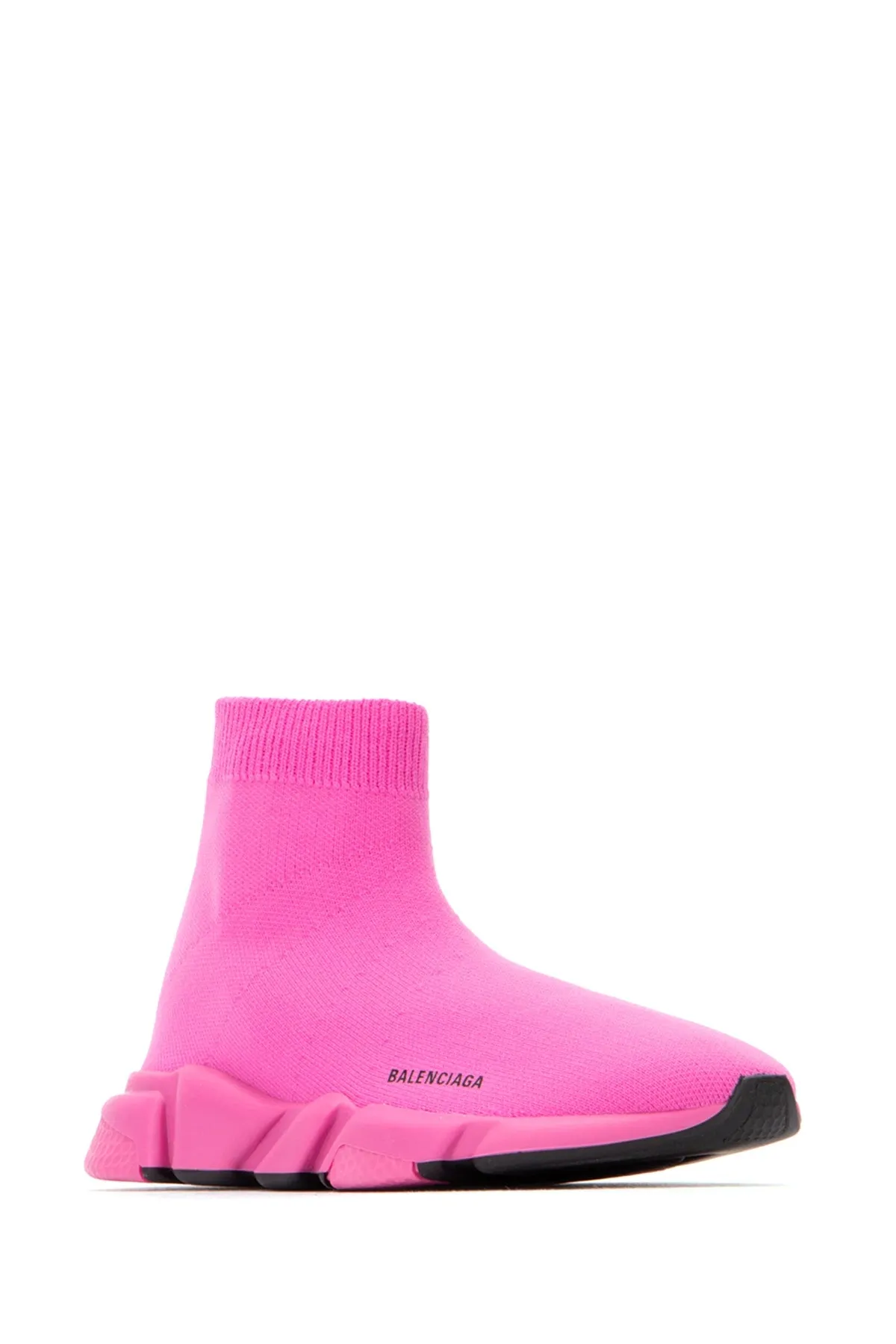 Balenciaga Kids Logo Print Sock Sneakers
