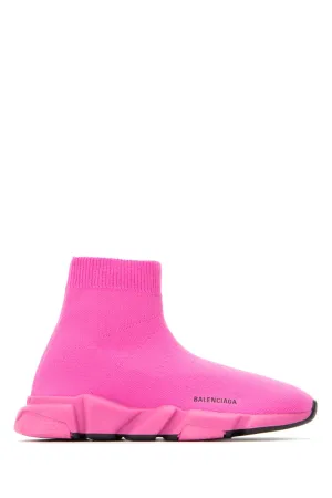 Balenciaga Kids Logo Print Sock Sneakers