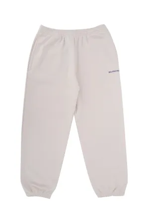 Balenciaga Kids Logo Print Track Pants