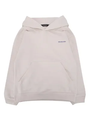 Balenciaga Kids Logo Printed Hoodie