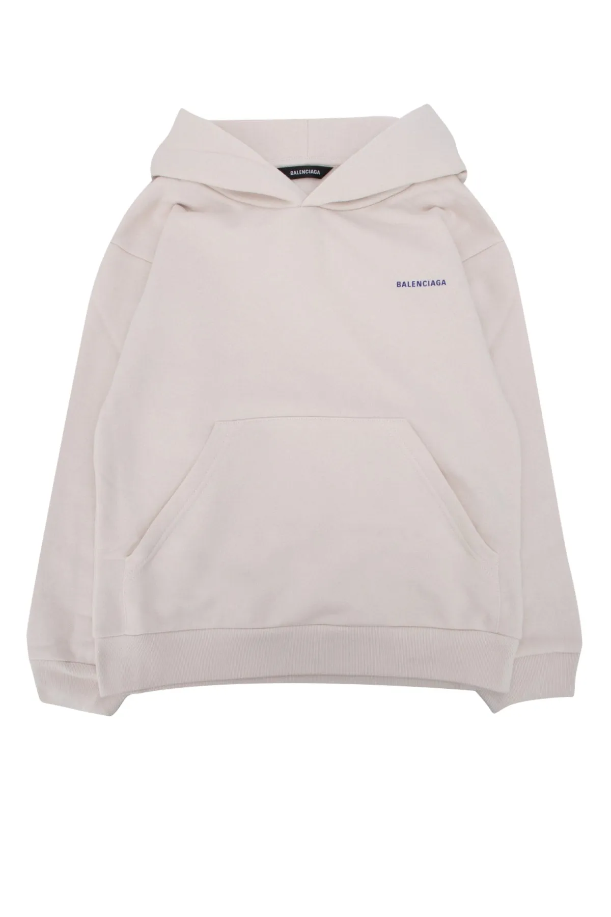 Balenciaga Kids Logo Printed Hoodie