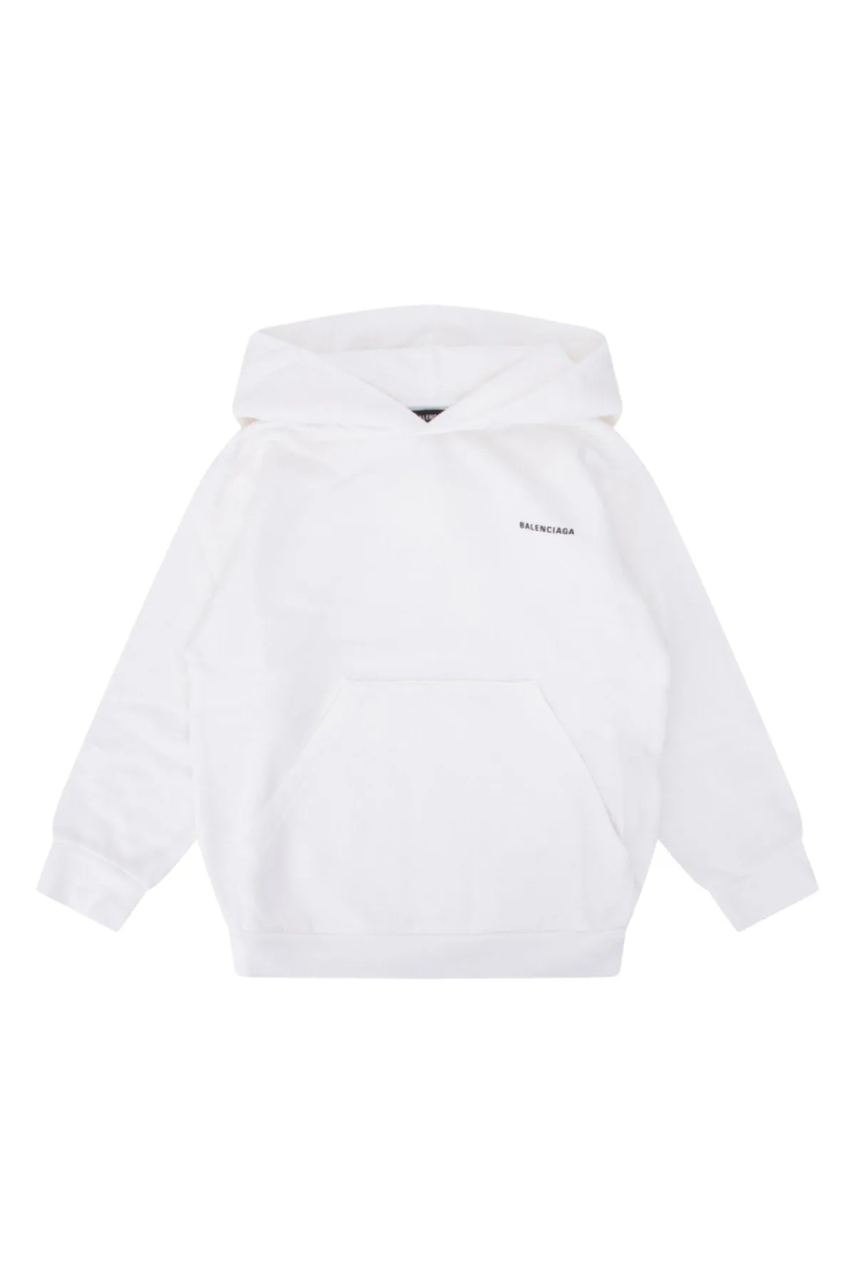 Balenciaga Kids Logo Printed Hoodie