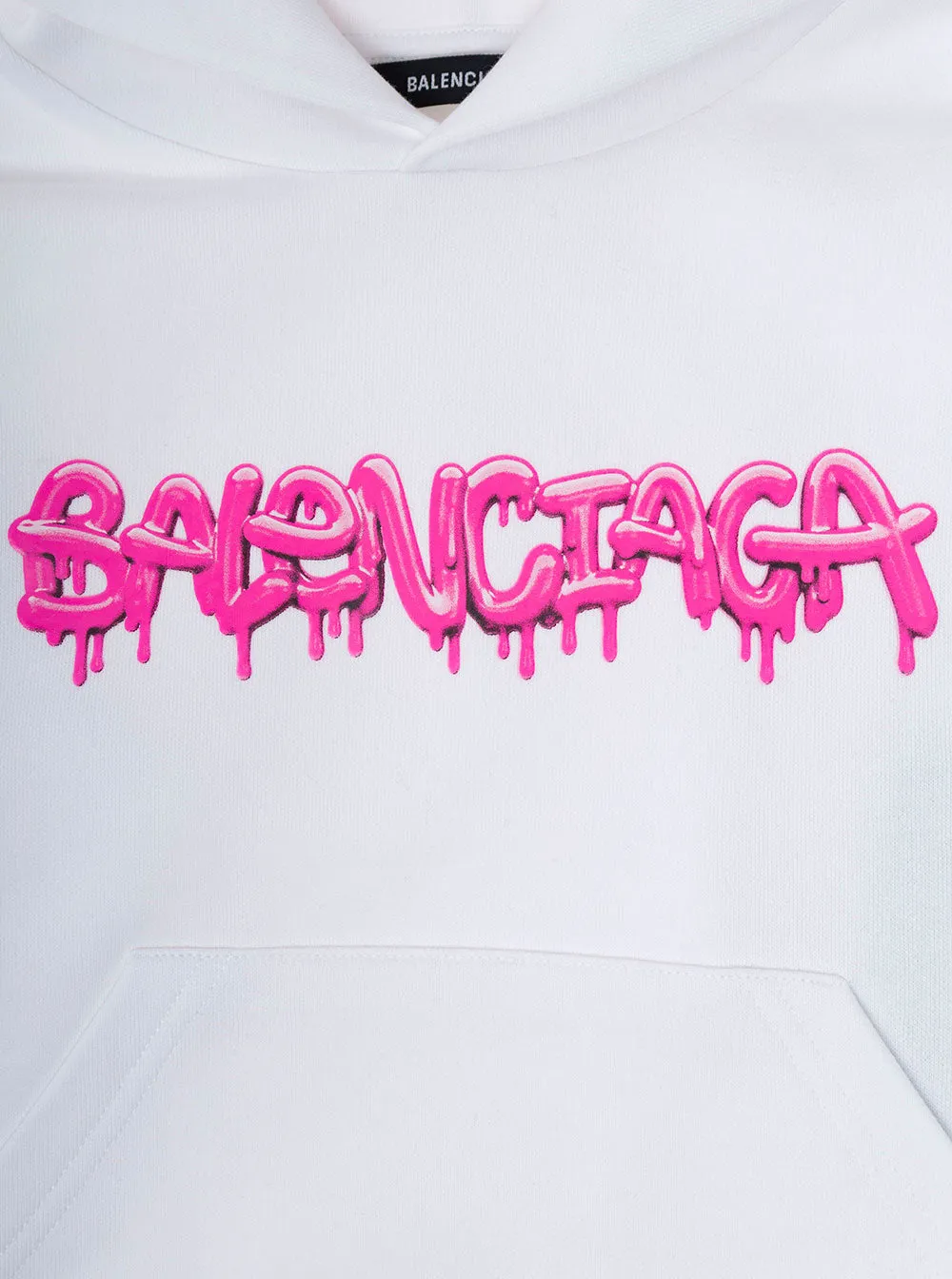 Balenciaga Kids Logo Printed Hoodie