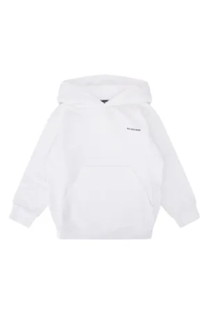 Balenciaga Kids Logo Printed Hoodie