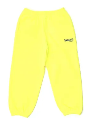 Balenciaga Kids Logo Printed Track Pants