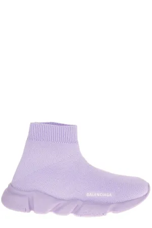 Balenciaga Kids Speed Logo Detailed Sneakers