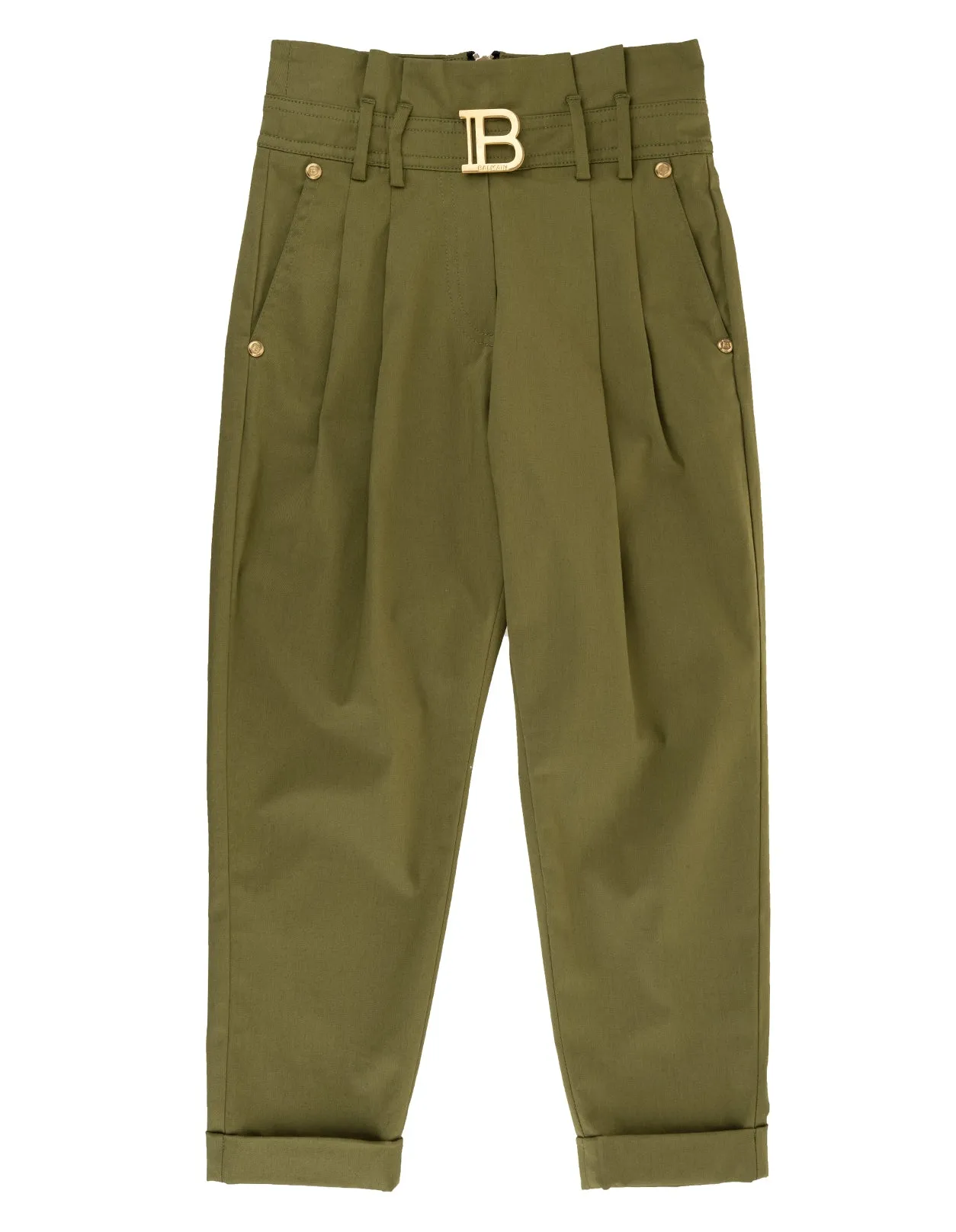 Balmain Kids B Buckled Trousers