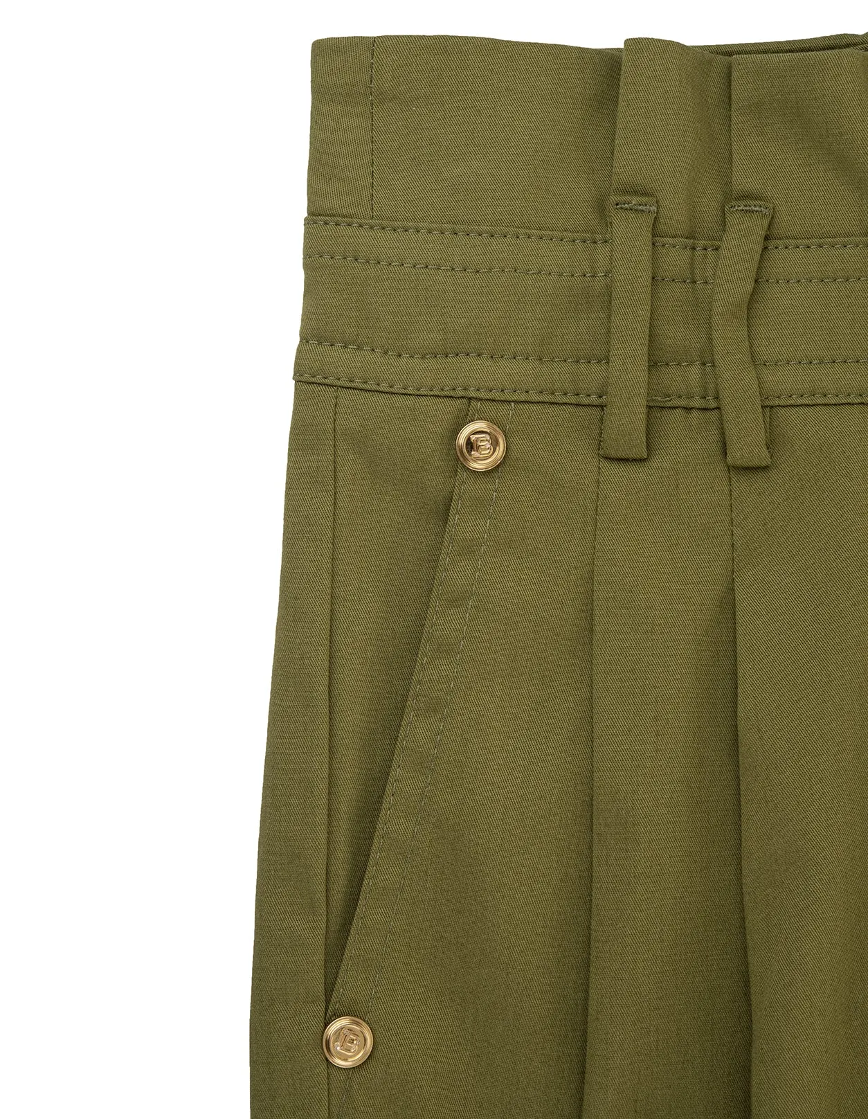 Balmain Kids B Buckled Trousers