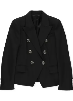 Balmain Kids Double Breasted Tailored Blazer