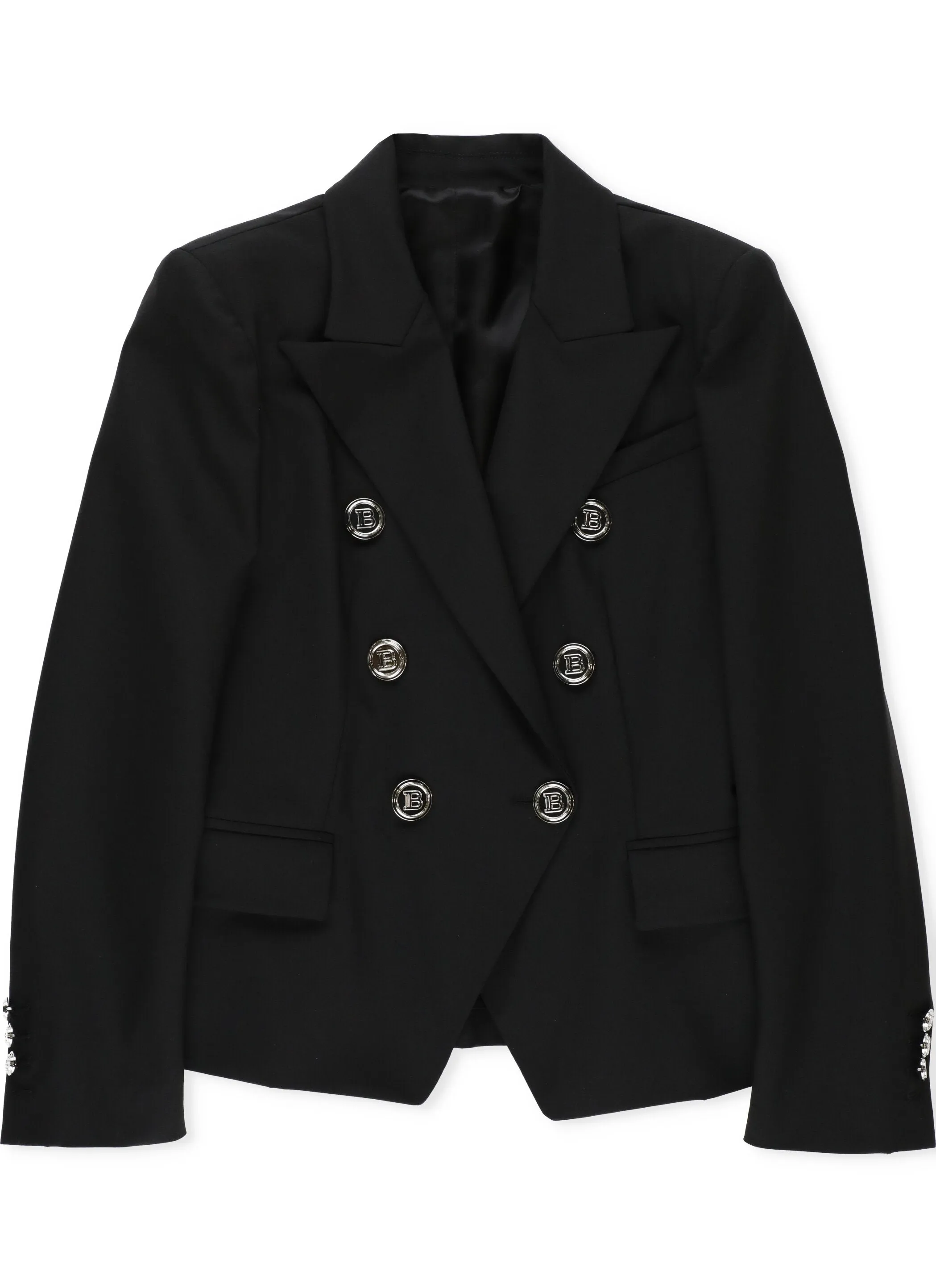 Balmain Kids Double Breasted Tailored Blazer