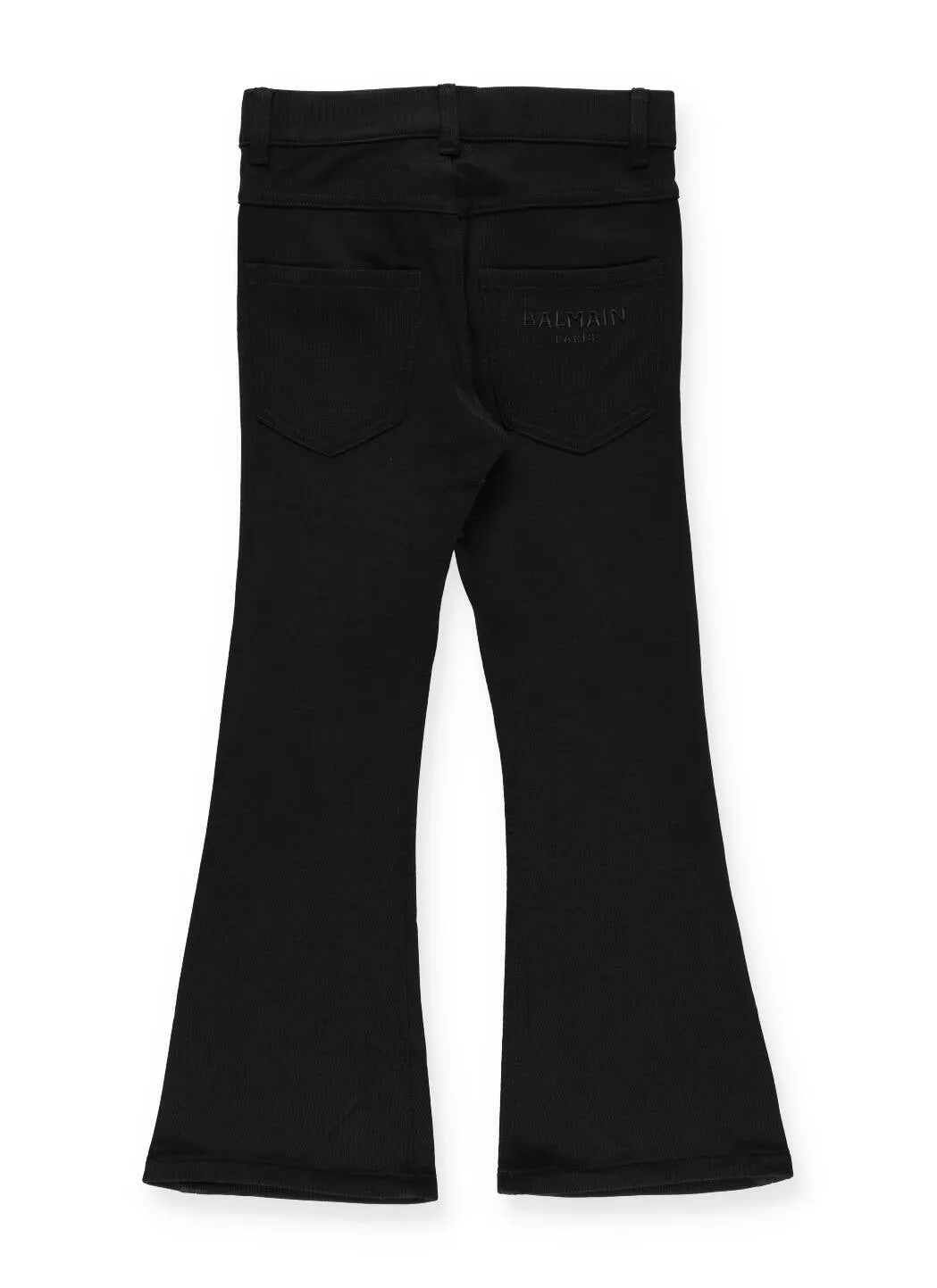 Balmain Kids Flared Mid-Rise Pants