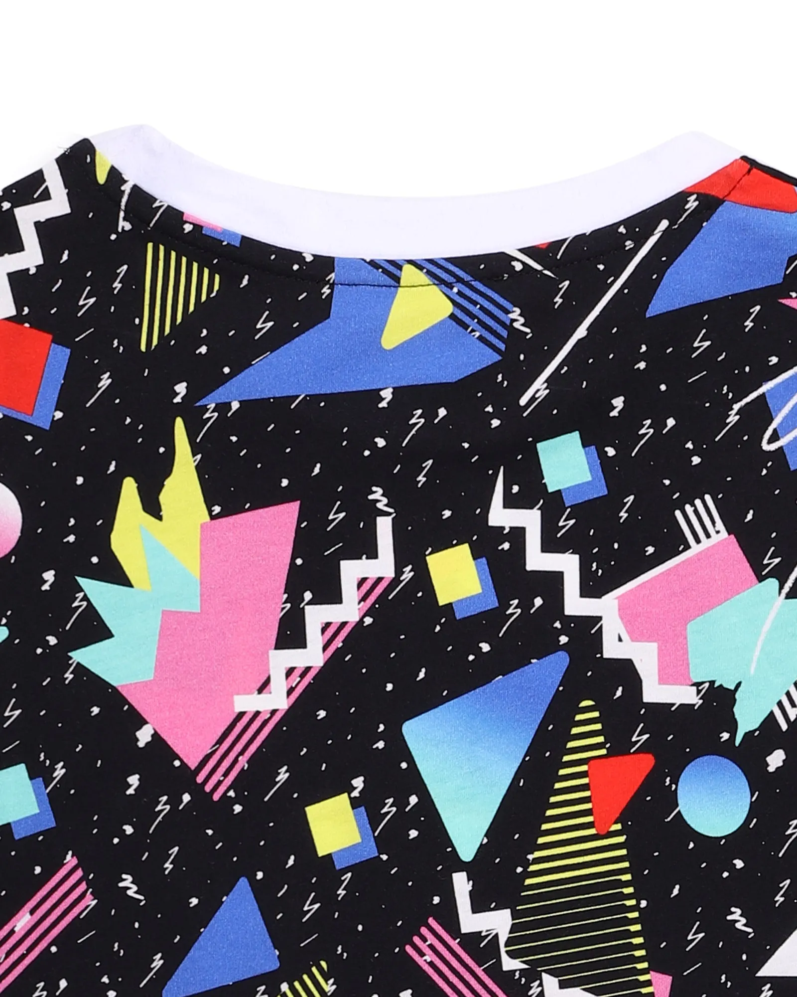 Balmain Kids Graphic Print T-Shirt Dress