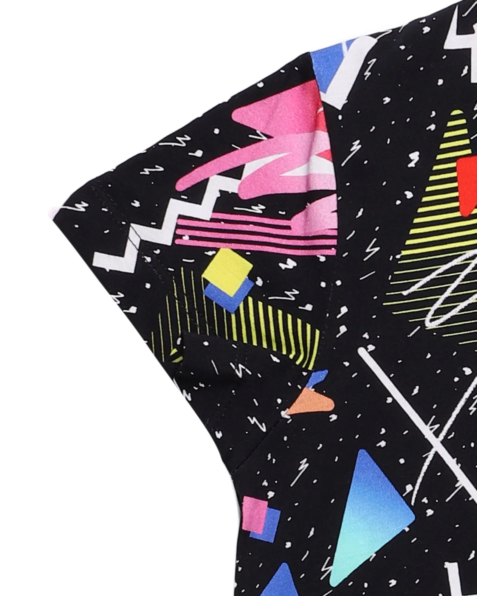 Balmain Kids Graphic Print T-Shirt Dress