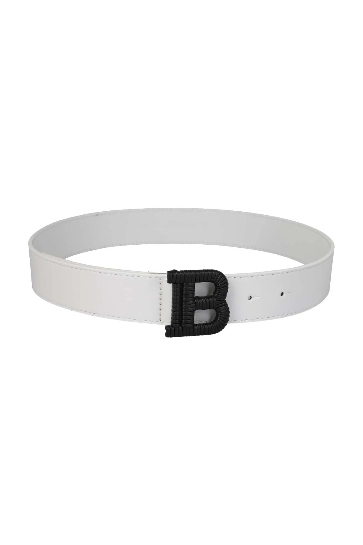 Balmain Kids Logo Buckle Belt