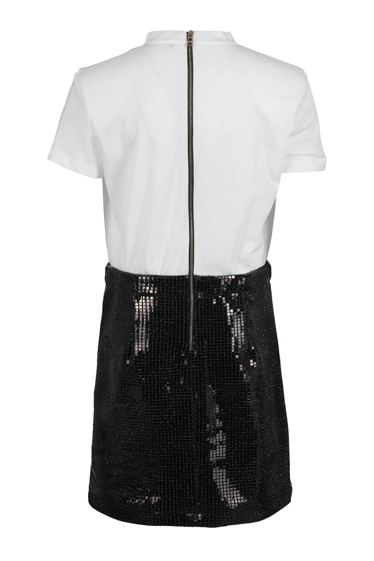 Balmain Kids Logo Detailed Crewneck T-Shirt Dress