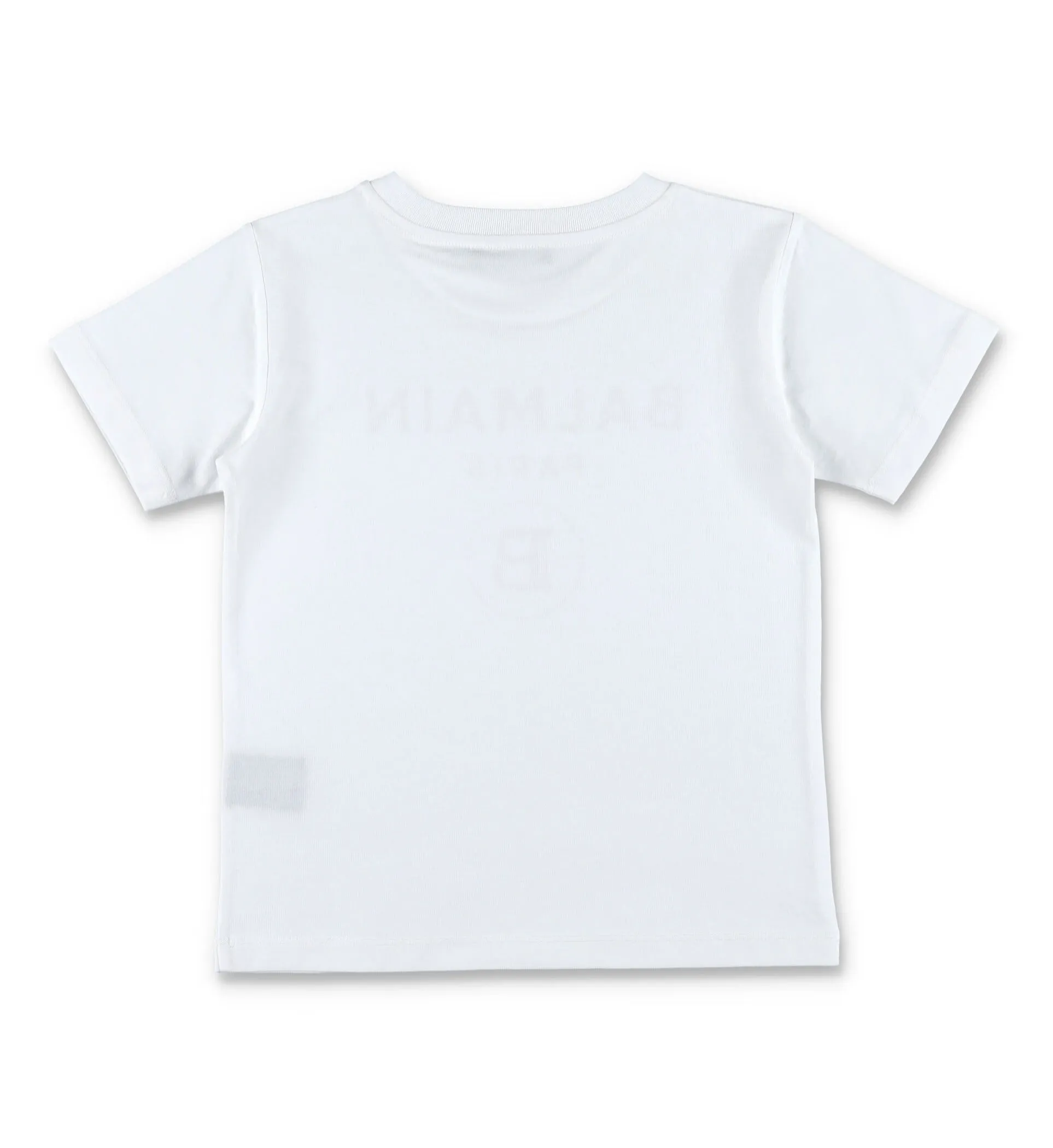 Balmain Kids Logo Detailed Crewneck T-Shirt