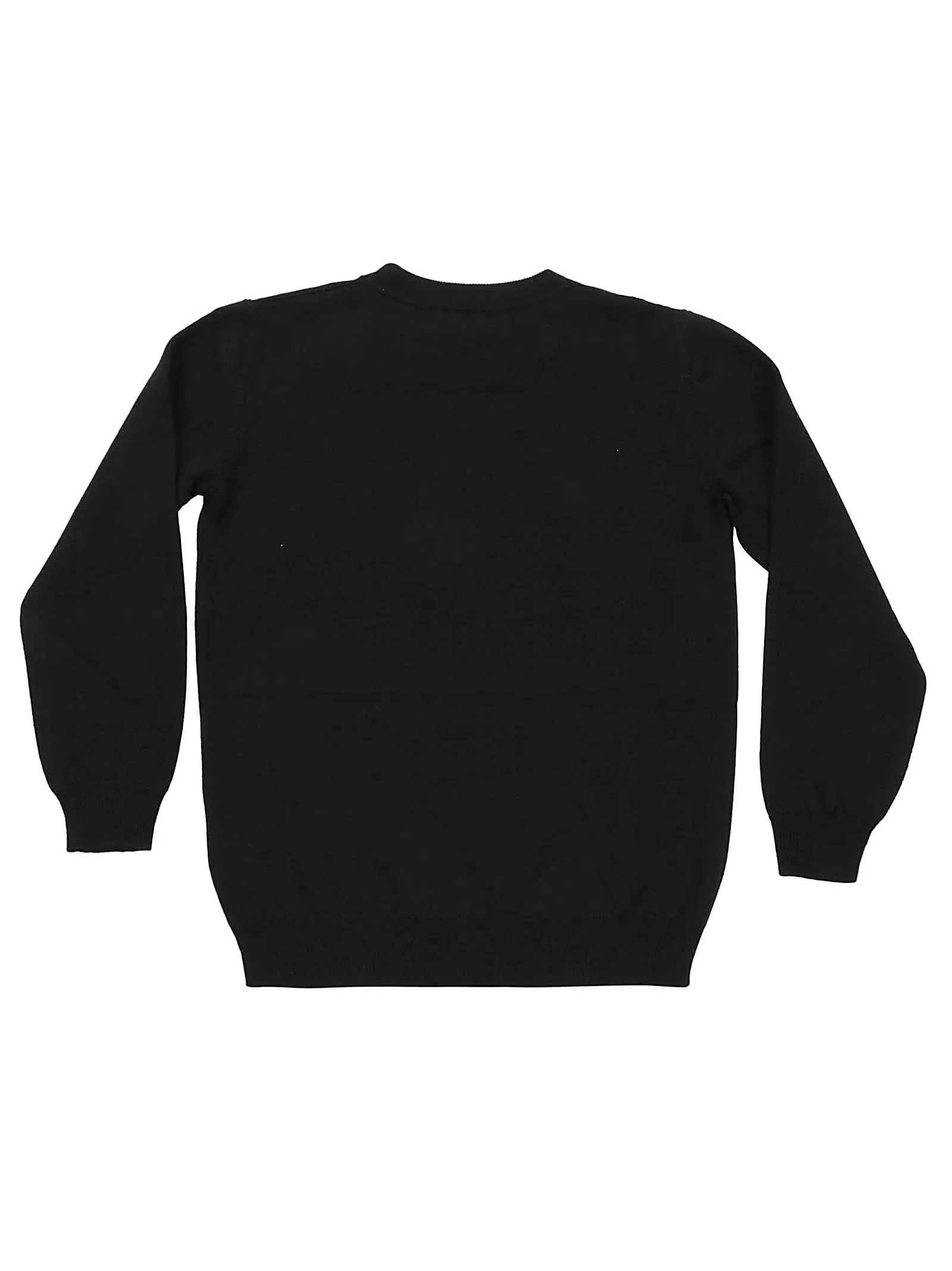 Balmain Kids Logo Embossed Knit Jumper