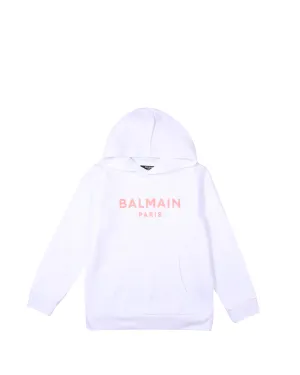 Balmain Kids Logo Embossed Sweatshirt