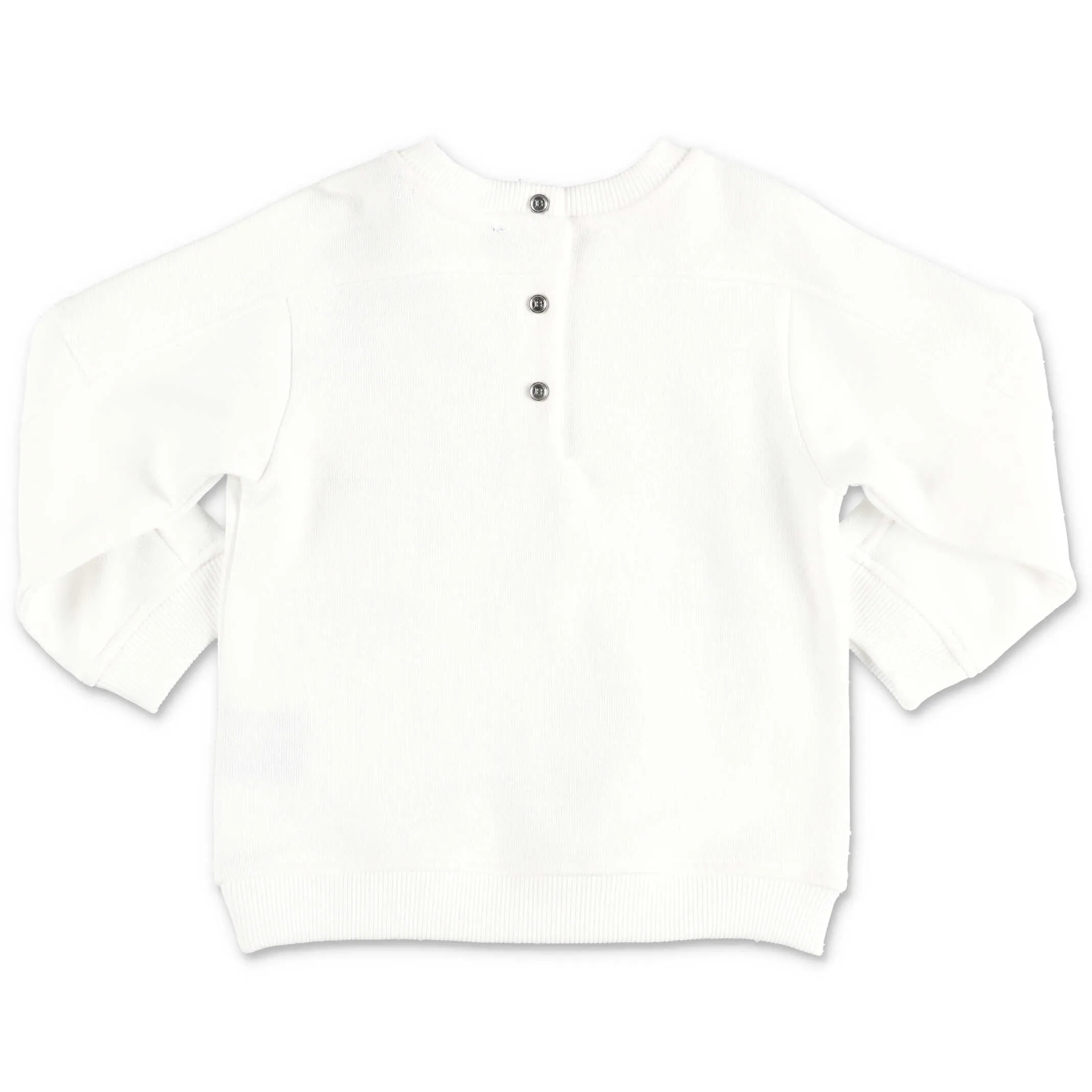 Balmain Kids Logo Embossed Sweatshirt