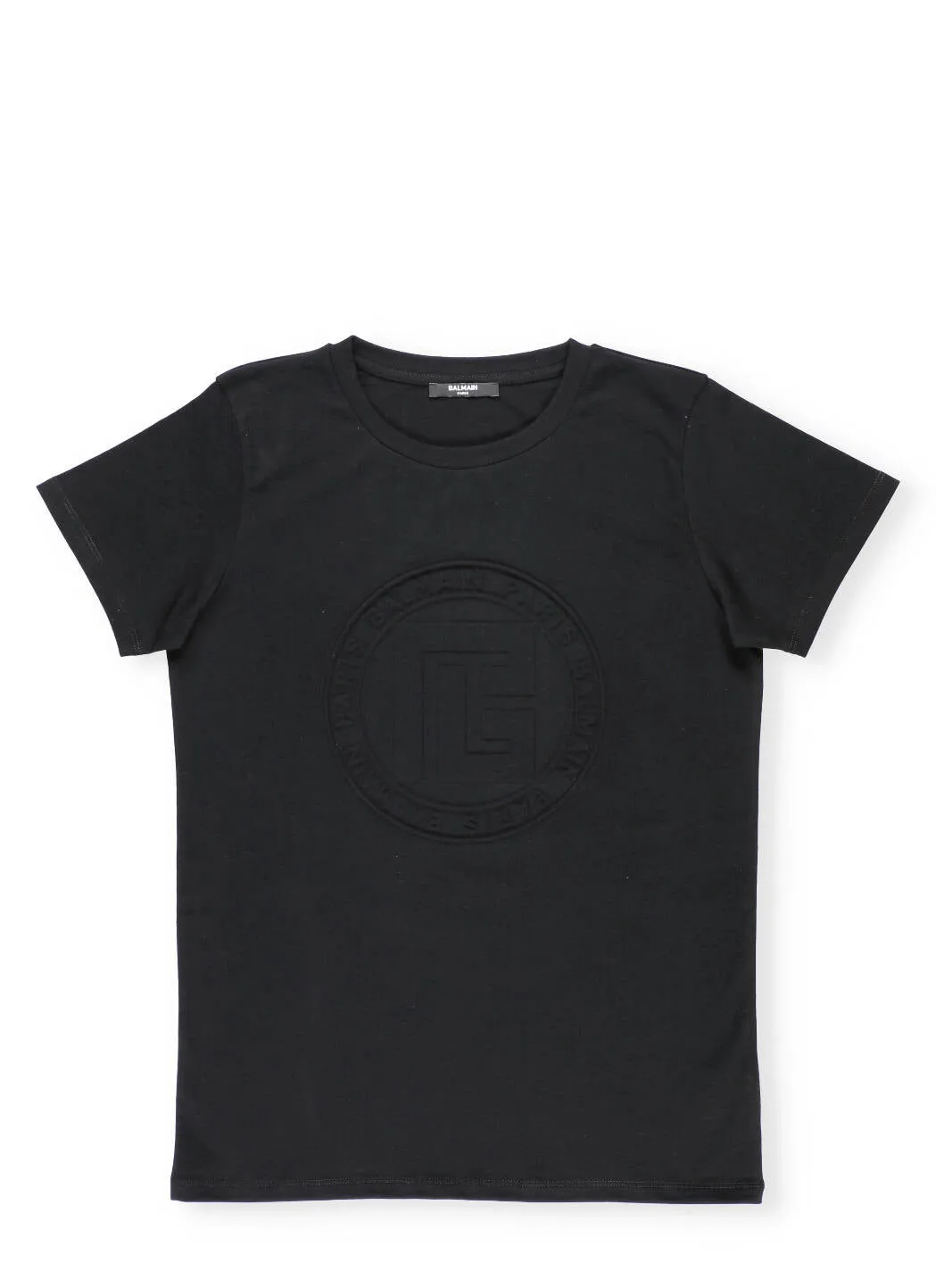 Balmain Kids Logo Embossed T-Shirt