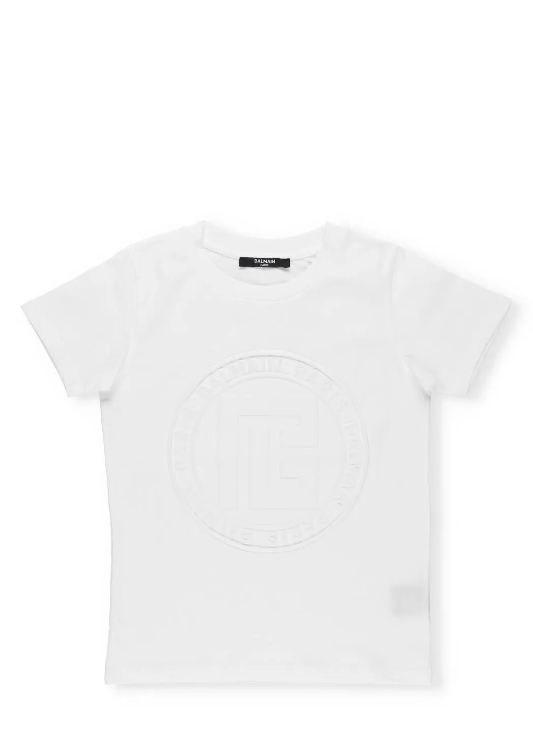 Balmain Kids Logo Embossed T-Shirt