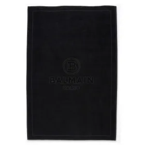 Balmain Kids Logo Embossed Towel