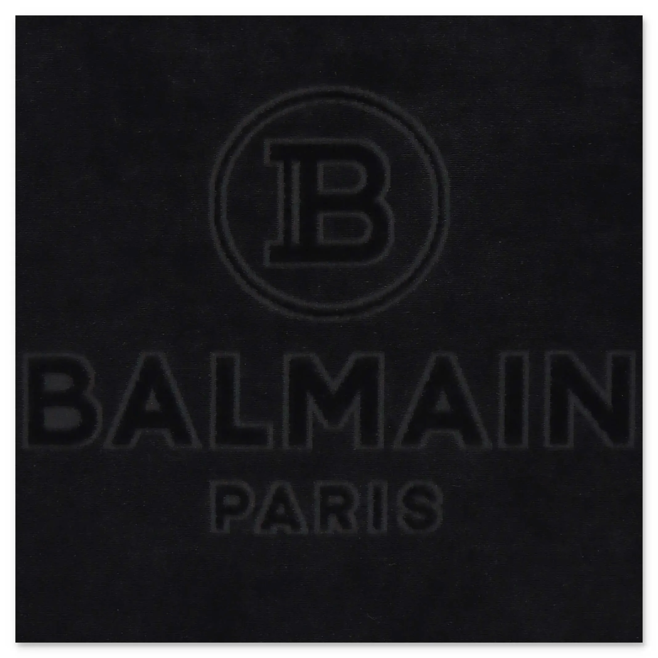 Balmain Kids Logo Embossed Towel