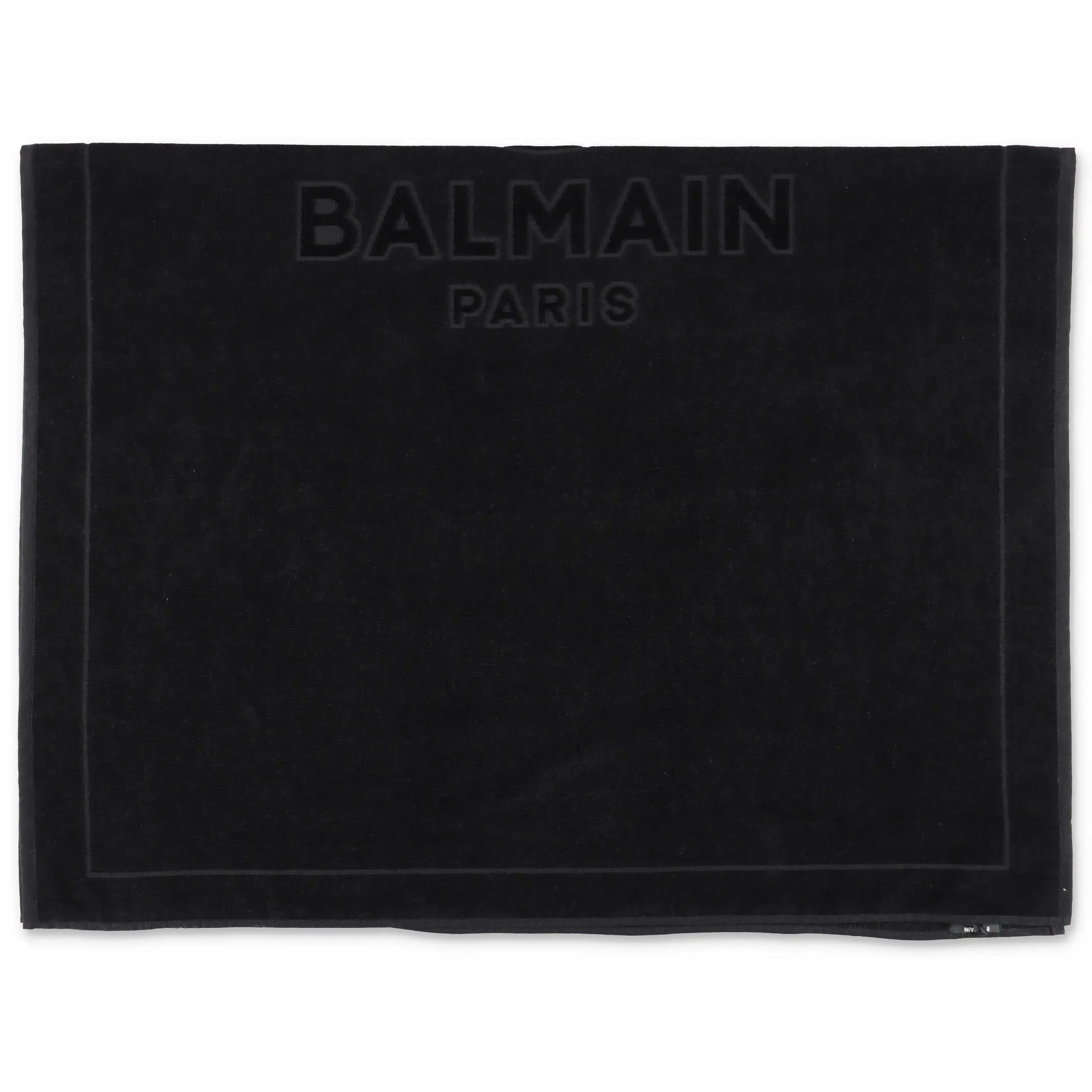 Balmain Kids Logo Embossed Towel