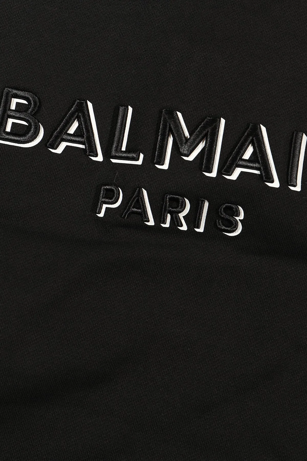 Balmain Kids Logo Embroidered Sweatshirt