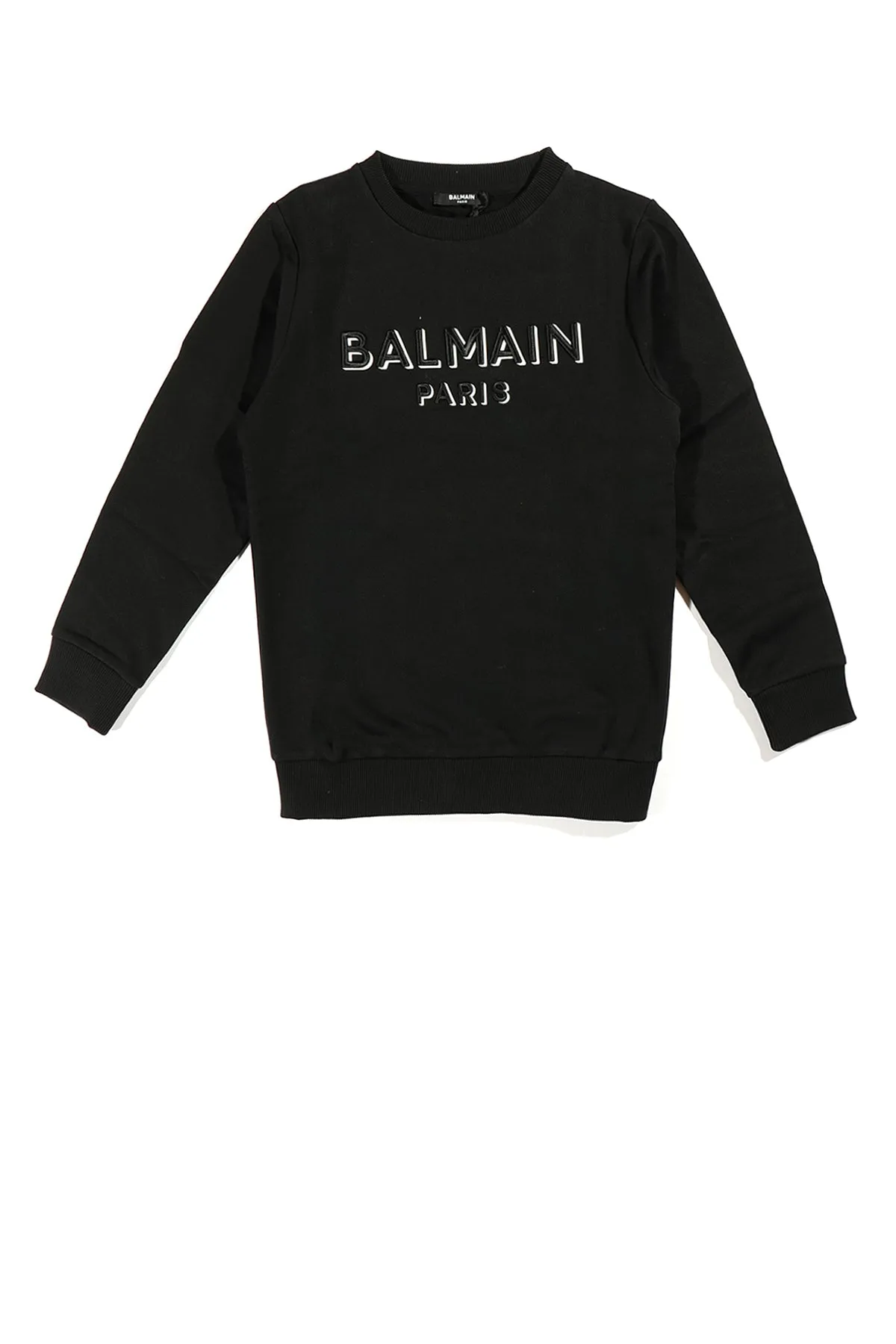 Balmain Kids Logo Embroidered Sweatshirt