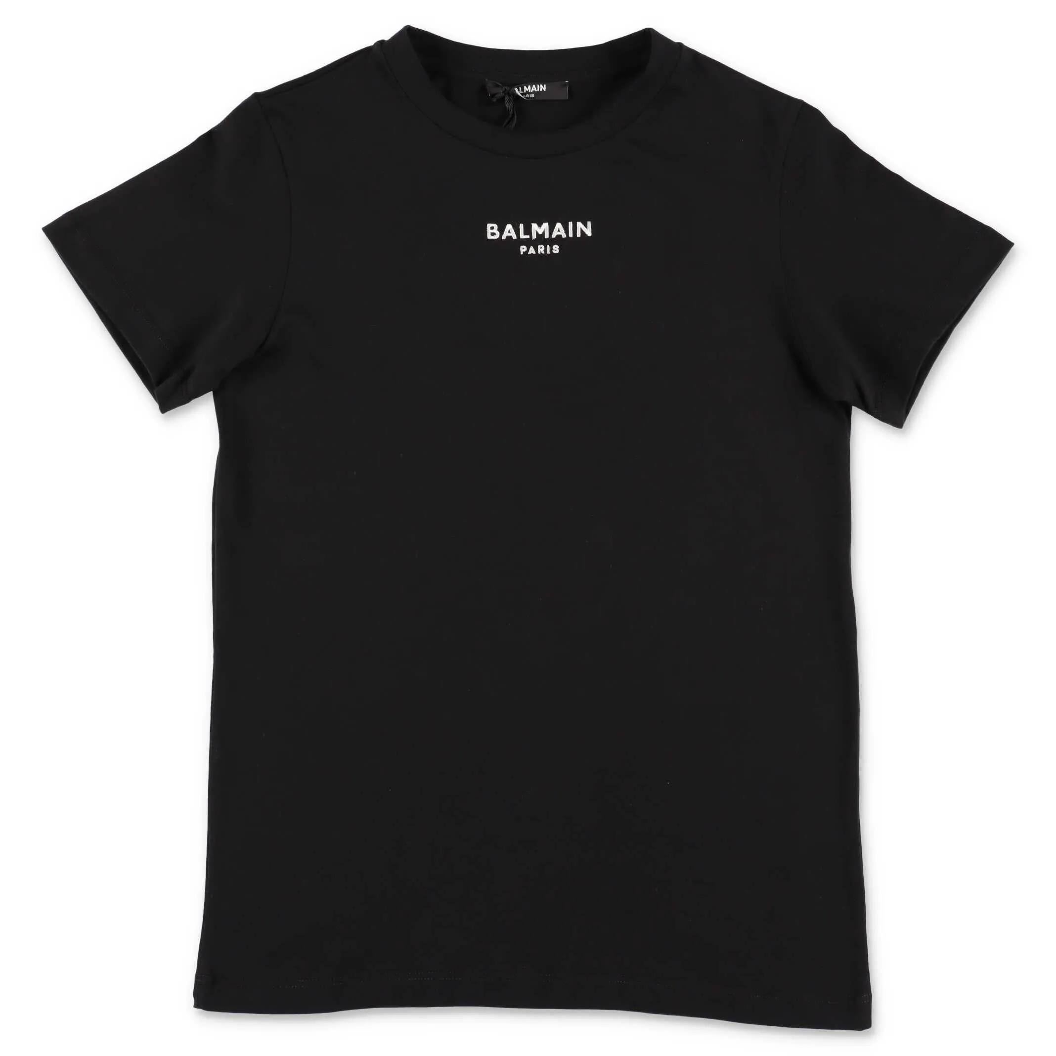Balmain Kids Logo Embroidered T-Shirt