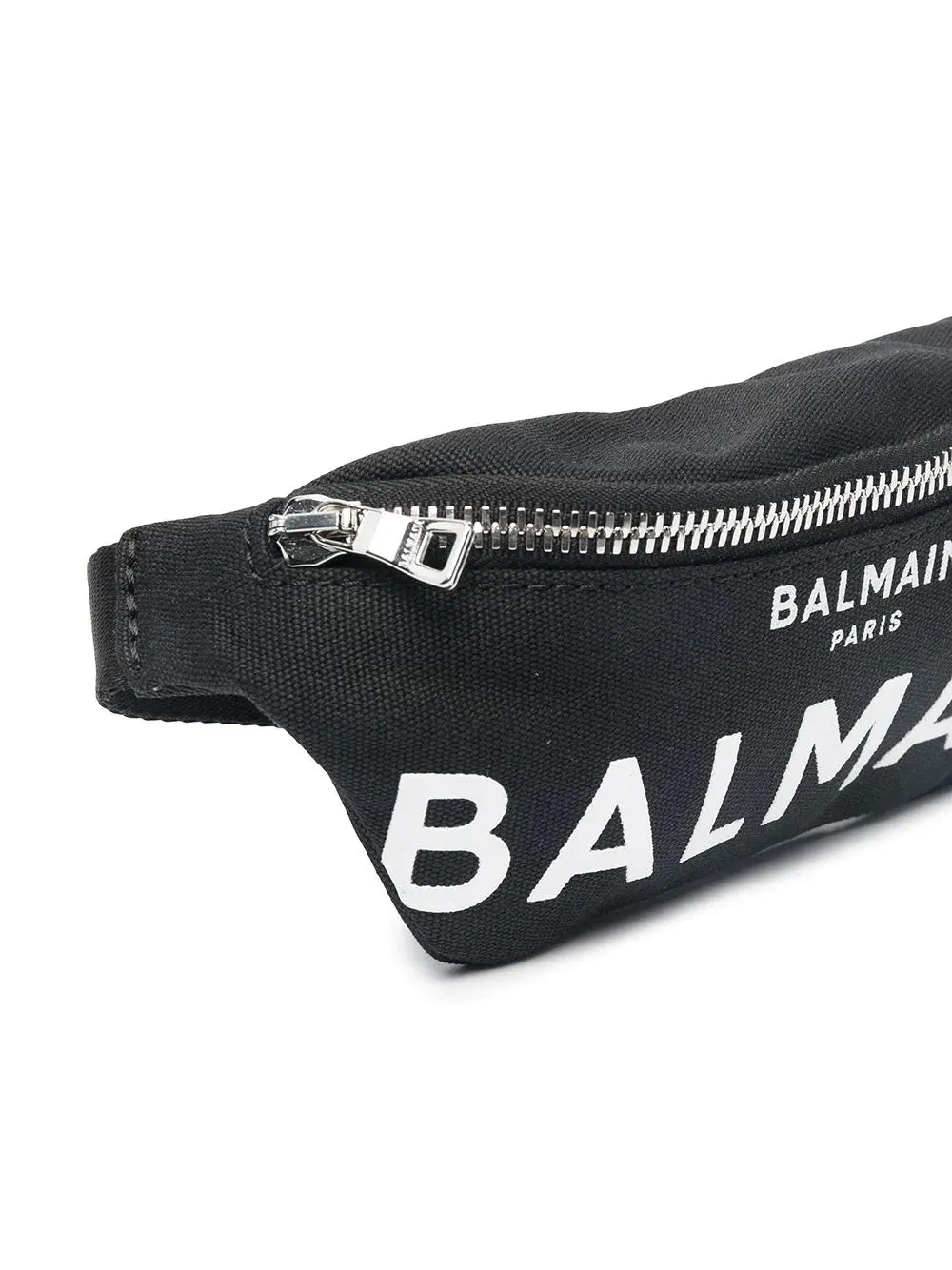 Balmain Kids Logo Print Belt Bag