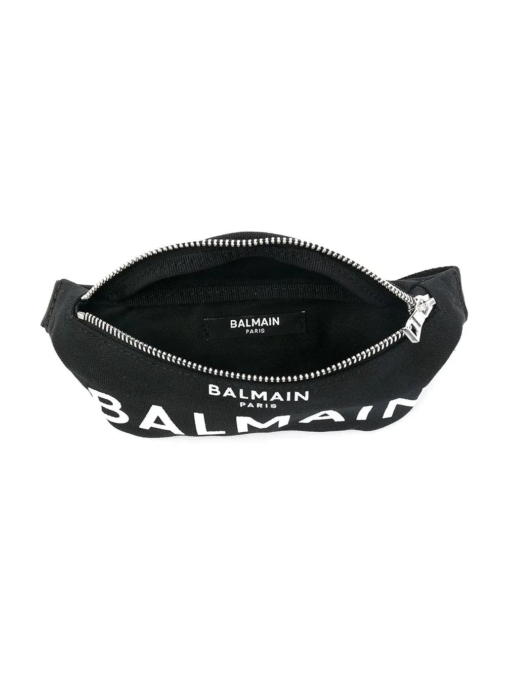 Balmain Kids Logo Print Belt Bag