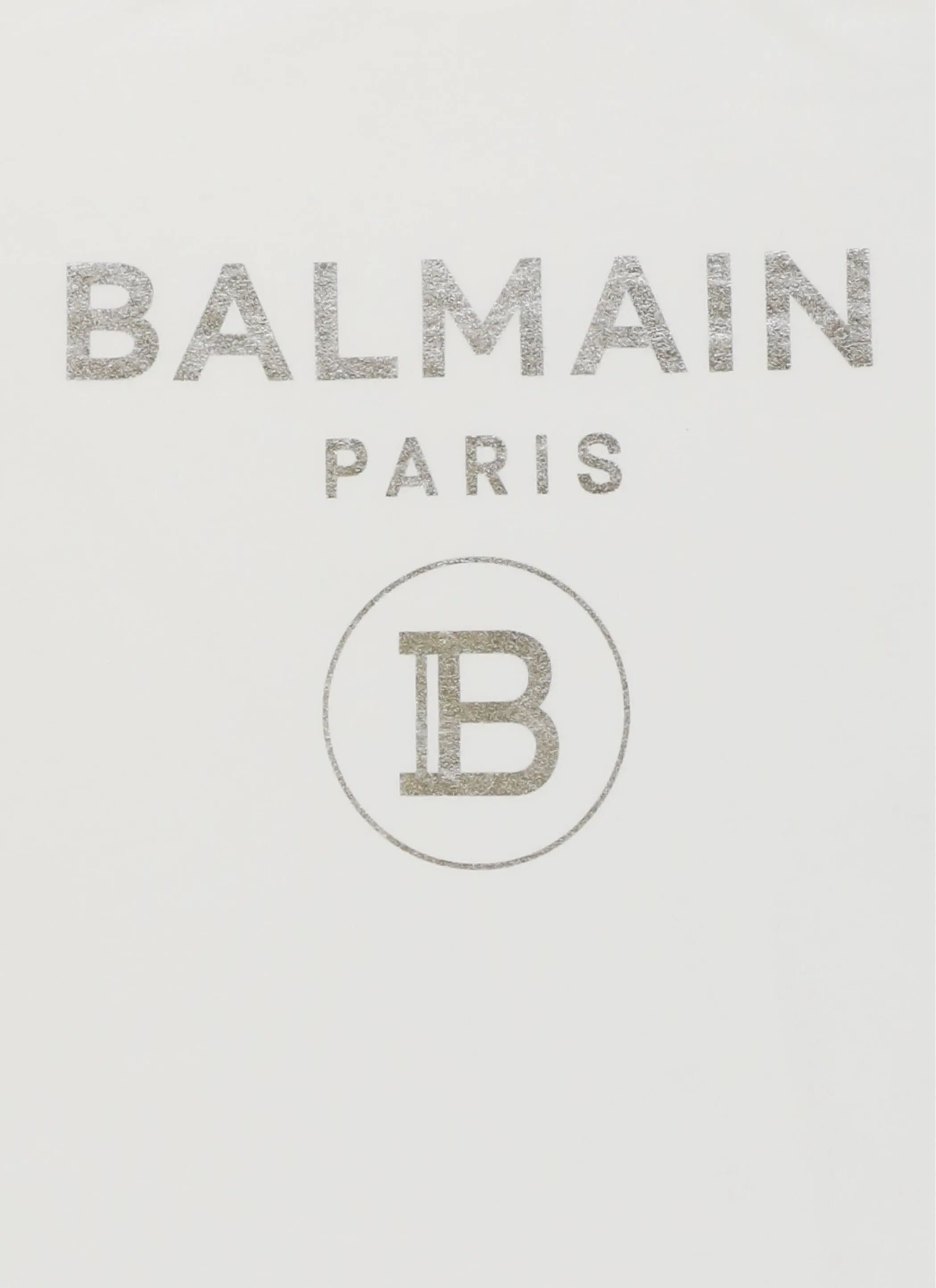 Balmain Kids Logo Print Crewneck T-Shirt