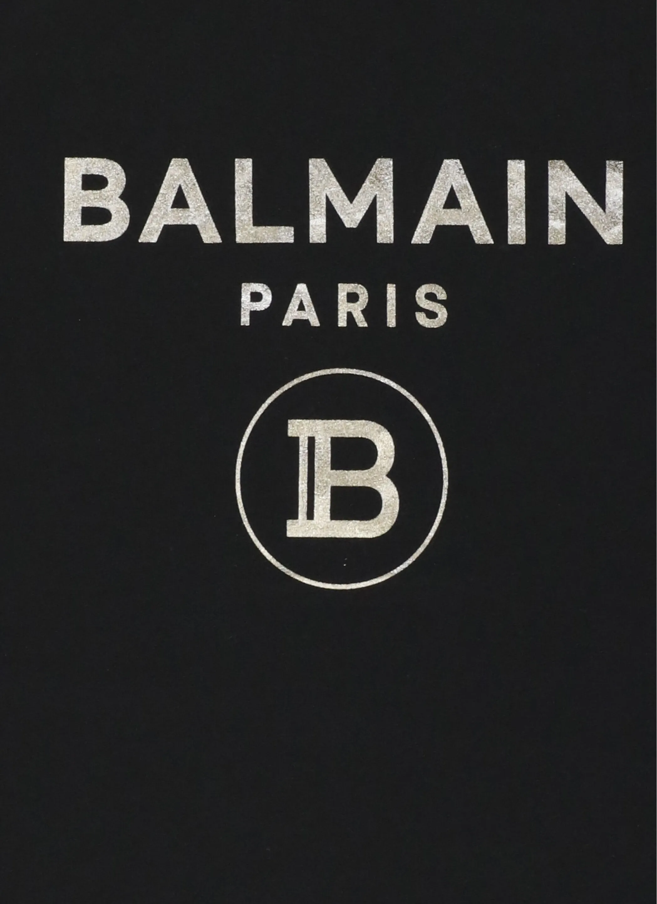 Balmain Kids Logo Print Crewneck T-Shirt