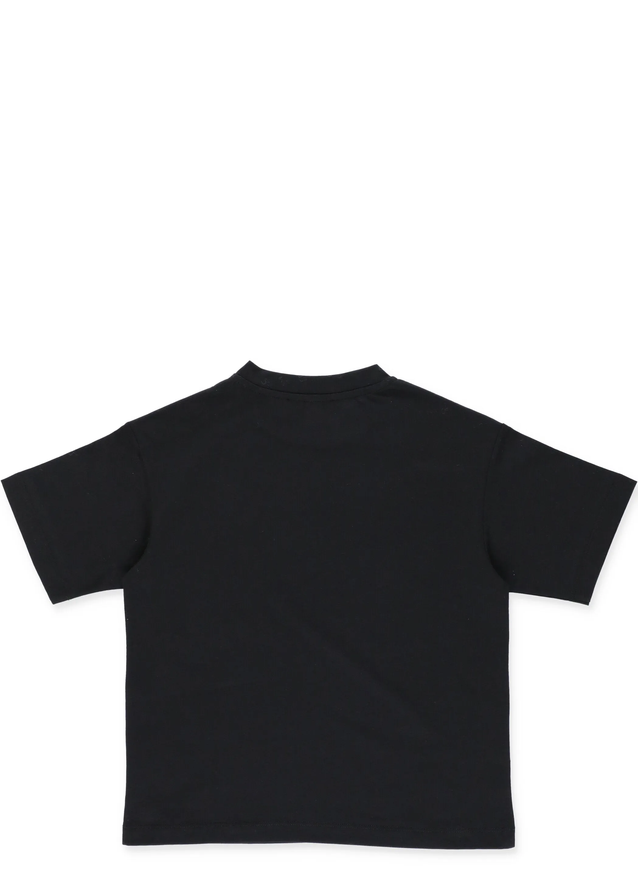 Balmain Kids Logo Print Crewneck T-Shirt